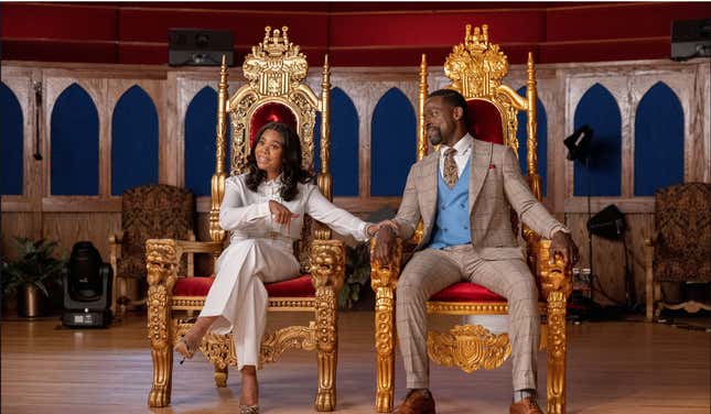 Image for article titled Regina Hall, Sterling K. Brown Invite Us to &#39;Shake It for the Lord&#39; in Honk For Jesus, Save Your Soul