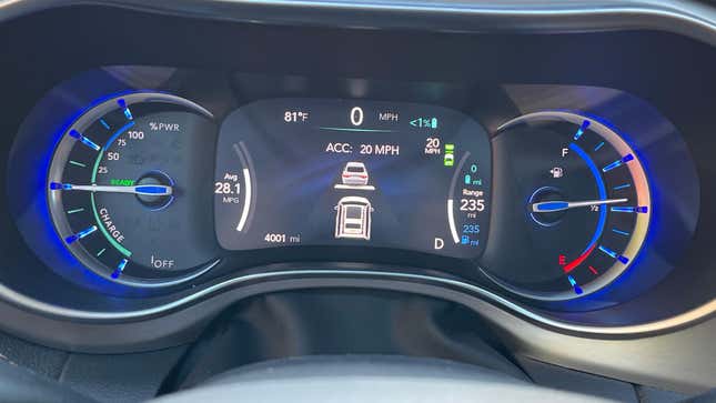 Image for article titled The Chrysler 200 Lives On In The Pacifica’s Gauge Cluster