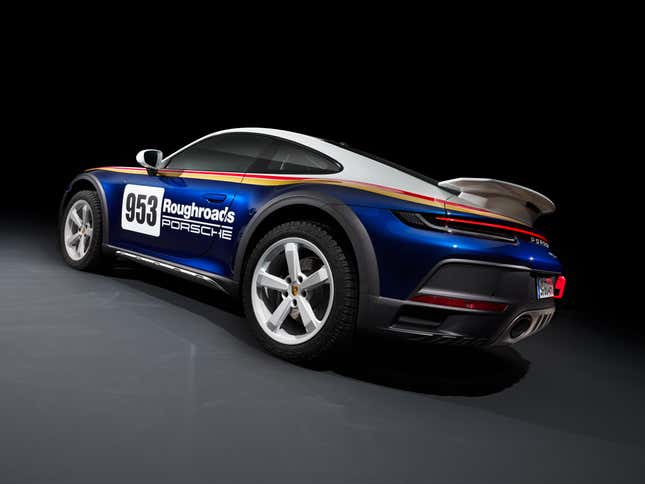 The 2023 Porsche 911 Dakar.