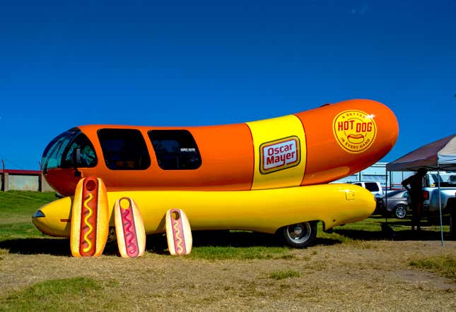 The Wienermobile.