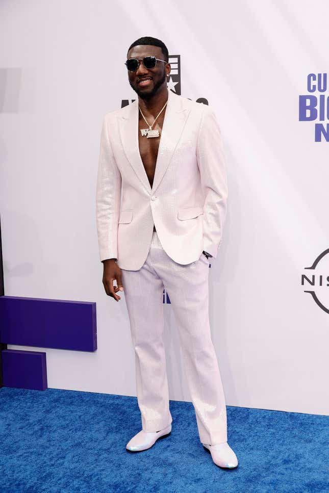 Image for article titled The Best Black Men&#39;s Looks at the 2024 BET Awards