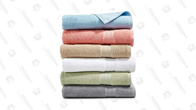 Sunham Soft Spun Cotton Bath Towel | $6 | Macy’s