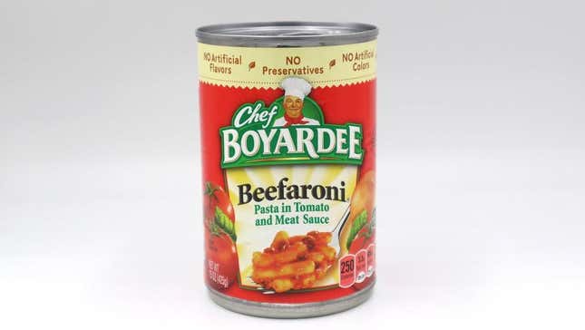 Chef Boyardee Beefaroni