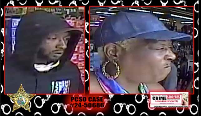 Suspects Nikevee Curry and Tina Joyce