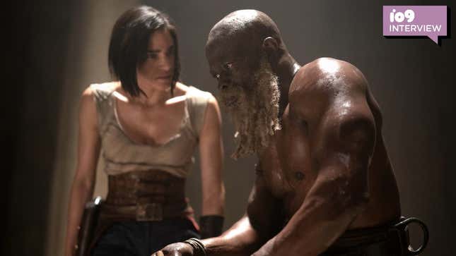 Djimon Hounsou as Captain Titus in Rebel Moon.