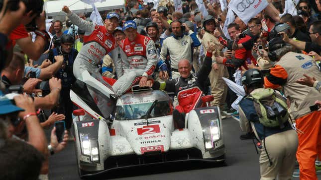 Image for article titled It Has Been Ten Years Since Audi Last Won Le Mans