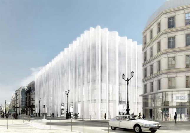 Samaritaine Paris rendering