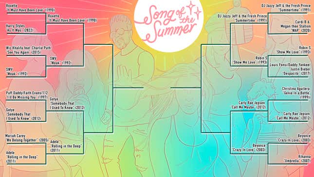Jezebel's Song of the Summer Tournament: Round 2 Sees Some Shocking Departures