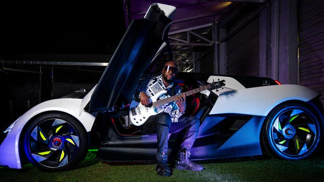 Image for article titled Wyclef Jean Apparently Made an All-Electric Supercar