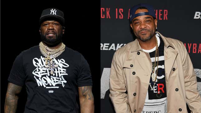 Image for article titled Jim Jones Doesn&#39;t Back Down From 50 Cent, Responds to Latest IG Post