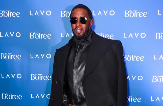 Sean Combs aka Diddy attends the celebration for Diddy’s birthday and new album launch at LAVO on November 9, 2023 in London, England.