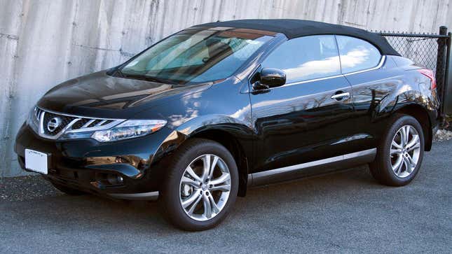 Nissan Murano CrossCabriolet 2012 con la capota puesta