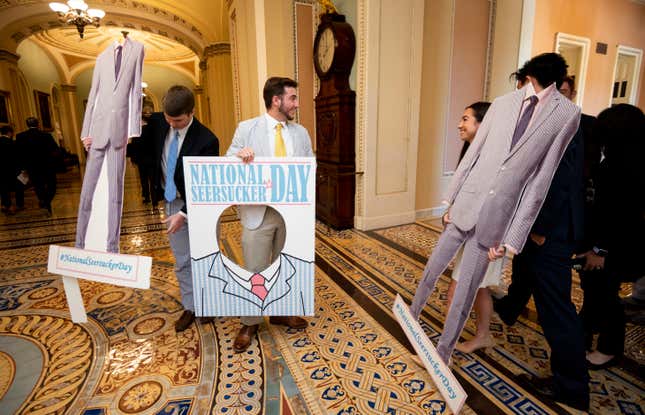 Image for article titled Happy Seersucker Day, Congress; Please Consider Passing a Bill