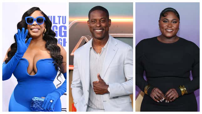 Niecy Nash, left; Sterling K. Brown, and Danielle Brooks.