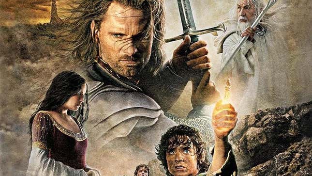 The Lord of the Rings: Return of the King poster art