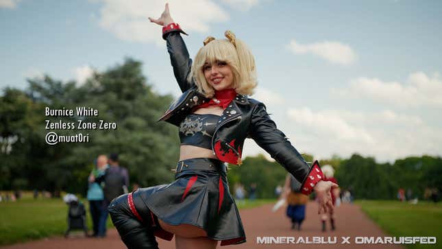 A cosplayer at Dokomi 2025.