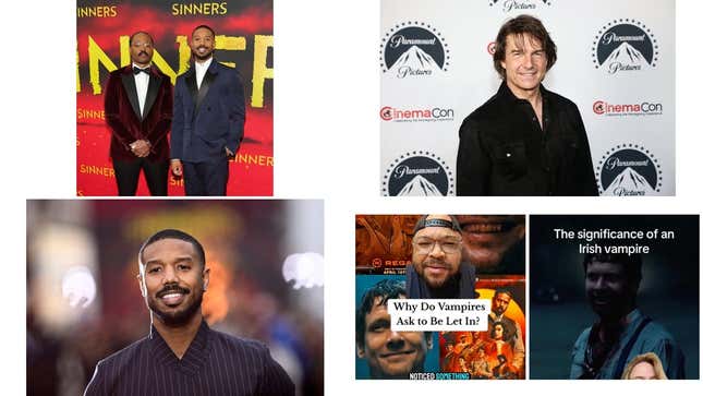 Image for article titled Why Can't Folks in Clarksdale, Miss. Watch 'Sinners?' Tom Cruise Wants Viewers to See 'Sinners' End Credit Scenes, Shocking Songs Michael B. Jordan Played Before Sexy 'Sinners' Scenes, TikTok's 'Sinners' Theories, 5 Reasons You Shouldn't Leave 'Sinners' Early, Will We Get a 'Sinners' Cinematic Universe?, Miles Caton as a Child Prodigy and Even More 'Sinners' News