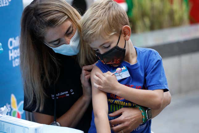 Image for article titled Parents Feel Like They're 'Screaming Into a Void,' But at Least Now Their Kids Can Get Vaccinated