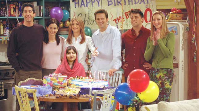Image for article titled The One Where Malala Joins the Friends Reunion?