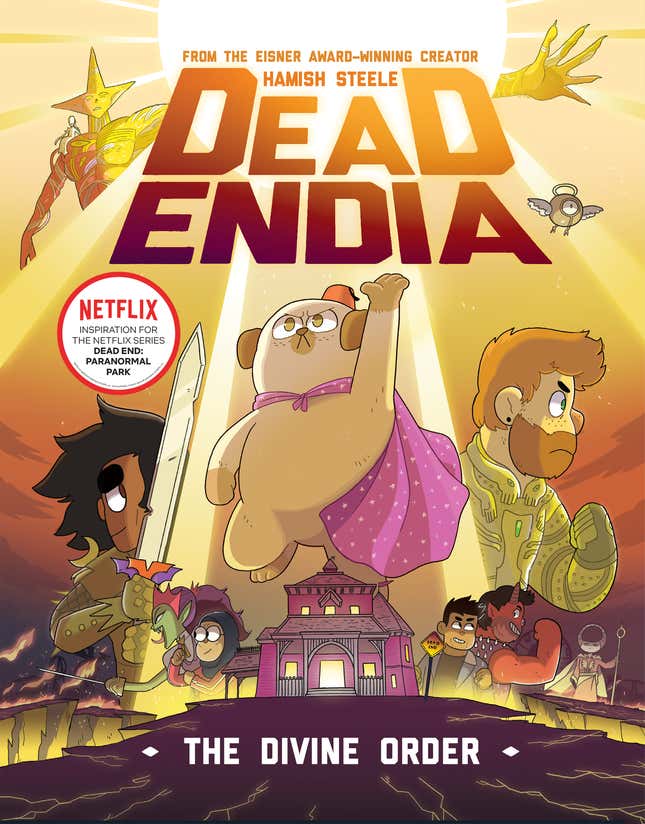 Taking an idea from graphic novel to Netflix series with the creator of  DeadEndia