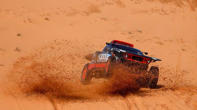 Image for article titled Inside Audi's Heartbreaking Second Attempt at the Dakar Rally