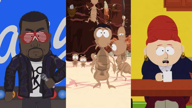 7 South Park Characters, Some characters from South Park.
