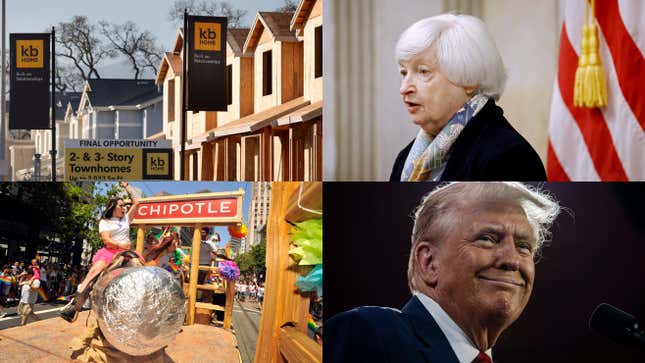 Image for article titled The meme stock craze hits Chewy and Petco, Chipotle's split, Janet Yellen on inflation: Markets news roundup
