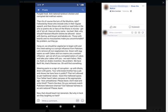 Image for article titled How a vigilante Facebook group tried to get “anti-national” Indians fired and arrested
