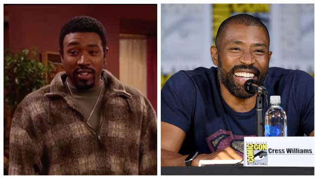 Cress Williams, 1993; Cress Williams, 2017.