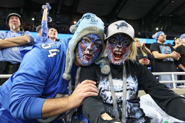 Maybe, just maybe, Lions fans will have something to celebrate on Thanksgiving. 