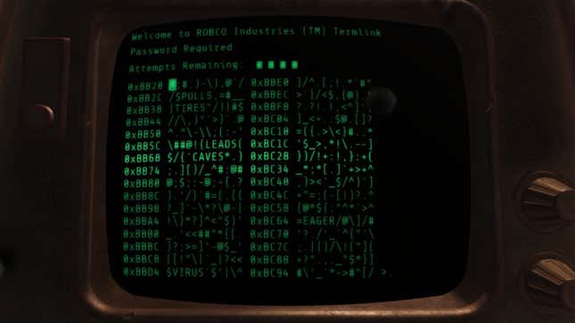 Huge blur of F76 Hacker Mini Game Terminal.