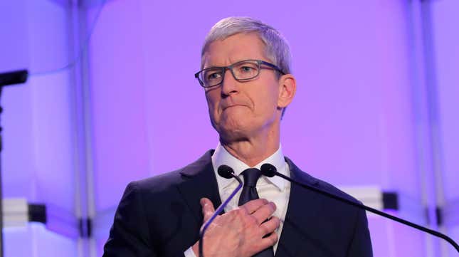 Apple CEO Tim Cook