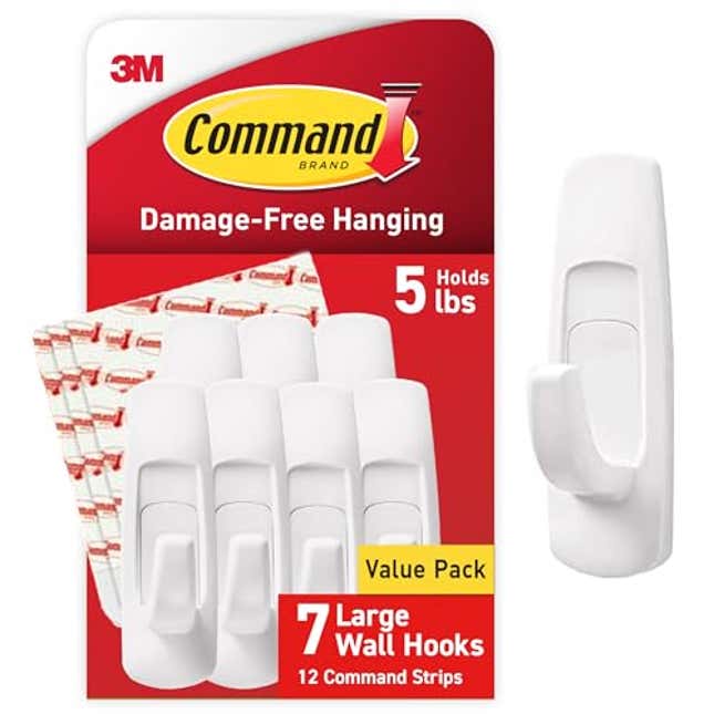 Image for article titled Command Large Utility Hooks, Now 25% Off