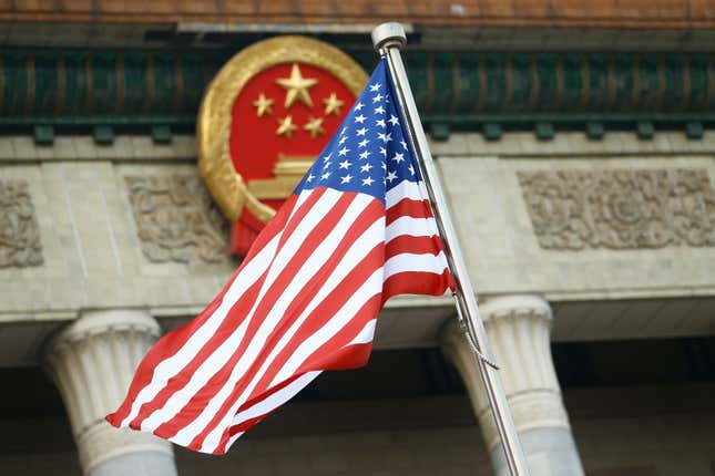 Image for article titled The U.S. and China keep trade talks alive with their first call since Geneva