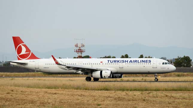 Un avion de Turkish Airlines