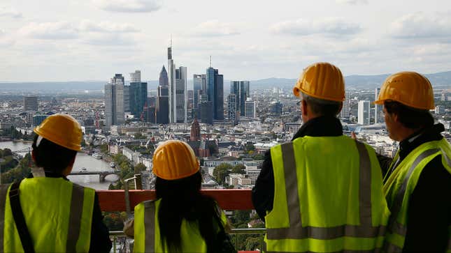 Image for article titled Wind energy in Germany, Occupy Wall Street and more photos from around the world