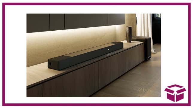 This soundbar can fit seamlessly into your existing home audio setup. 