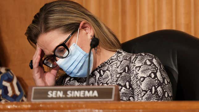 Image for article titled Fuck Kyrsten Sinema