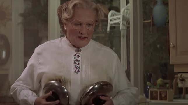 Chris Columbus has 900 boxes of old Mrs. Doubtfire footage