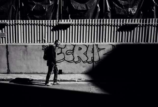 The haunting street photography of a Hong Kong migrant domestic worker