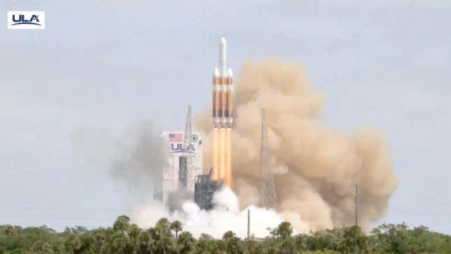 The final launch of Delta IV Heavy.
