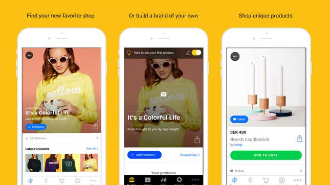 Image for article titled This Swedish startup makes it easy to become your own lifestyle store