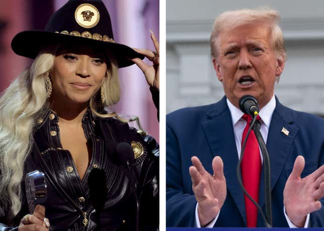 Imagen para el artículo titulado Beyoncé es la última artista en exigirle a Trump que deje de usar su música... o si no...