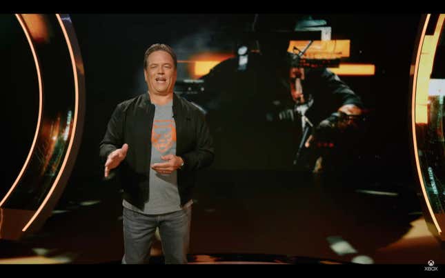 Phil Spencer promotes Black Ops 6 at the Xbox showcase. 