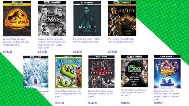 Image for article titled A Ton Of 4K Blu-Ray Box Sets Are On Sale Right Now