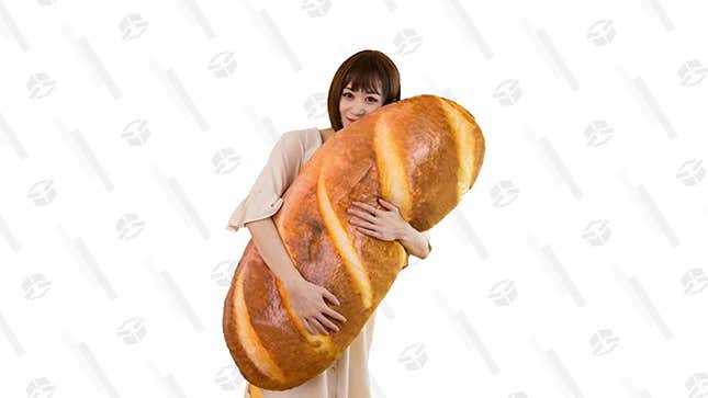 3D Simulation Bread Pillow | $25 | Amazon