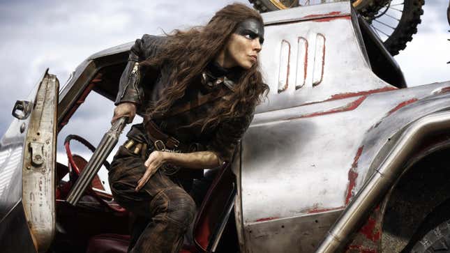 Anya Taylor-Joy as Furiosa in Furiosa: A Mad Max Saga.