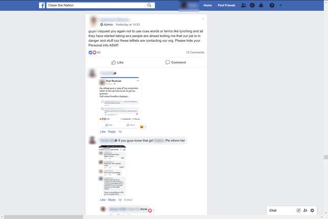 Image for article titled How a vigilante Facebook group tried to get “anti-national” Indians fired and arrested