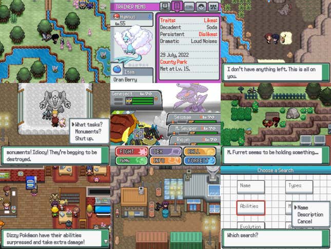 Pokémon Tectonic Screenshots and Videos - Kotaku