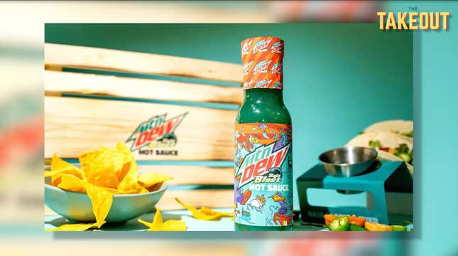 MTN DEW Baja Blast Hot Sauce Is a Gorgeous Oddity